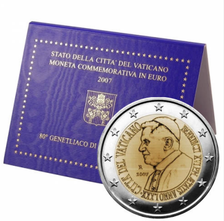 Vaticano 2€ Bento XVI 2007