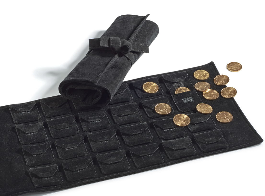 Rolo para guardas moedas 